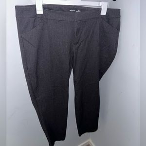 Plus size grey dress pants